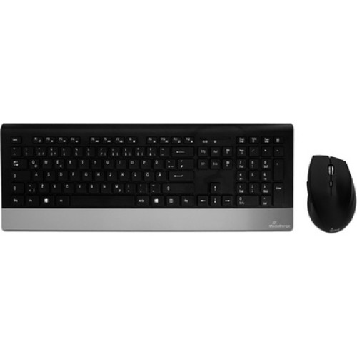 ΠΛΗΚΤΡ MOUSE ΑΣΥΡΜΑΤΟ MEDIARANGE MROS105-GR BLACK/SILVER